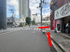 北浜駅近く